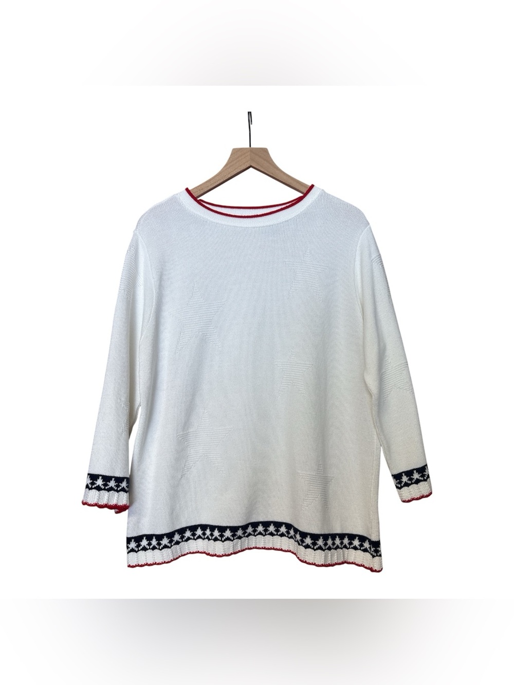 America 250 White Stag Women’s 4th Of July Sweater